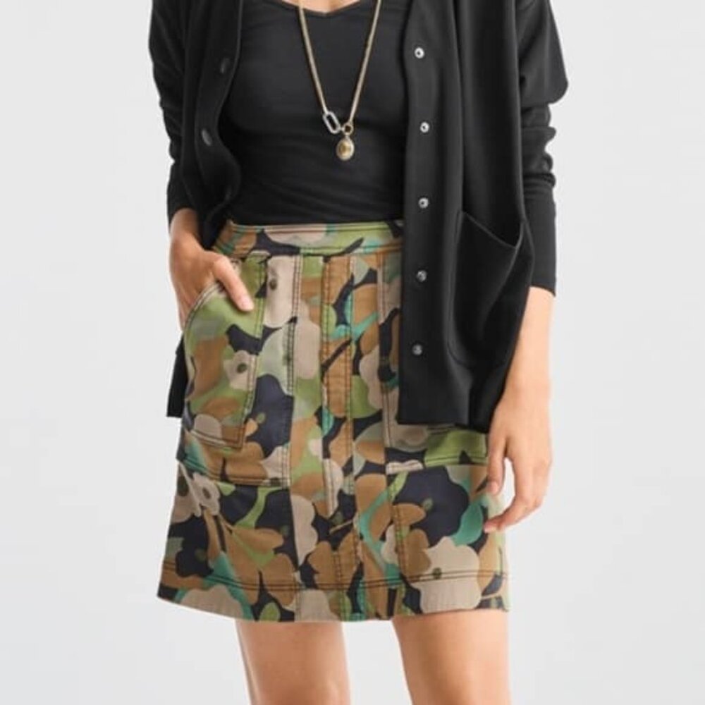 NWT | Cabi 6361 Zip Line skirt
